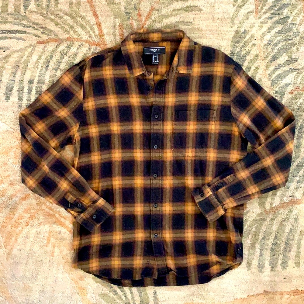 Forever 21 Mens Flannel Size M